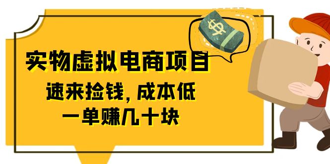 【副业项目6458期】东哲日记：全网首创实物虚拟电商项目，速来捡钱，成本低，一单赚几十块！缩略图